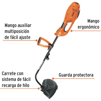 Desbrozadora eléctrica de 1000 W Truper - Image 2