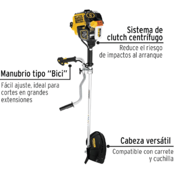 Desmalezadora a gasolina 52 cc Pretul - Image 2